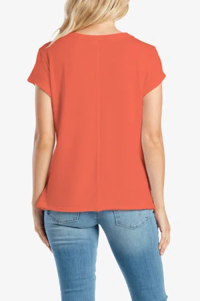 Helen Jon Classic Tee In Brown