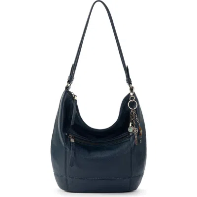 The Sak Sequoia Hobo Leather Bag In Blue