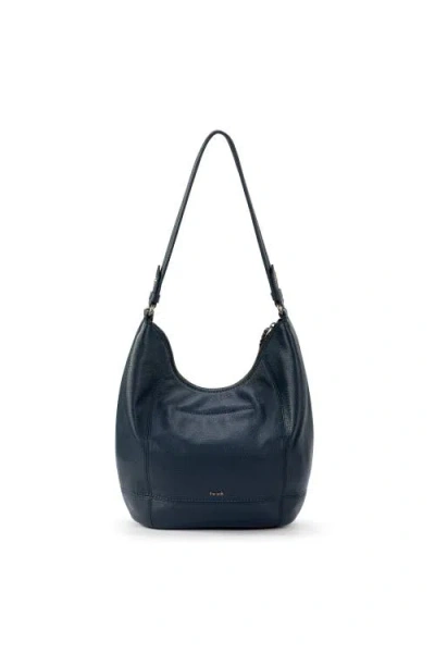 The Sak Sequoia Hobo Leather Bag In Blue
