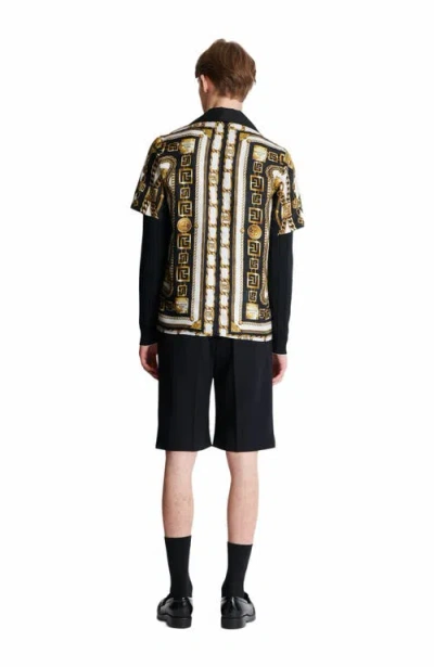 Balmain Shirt With Logo In Multi