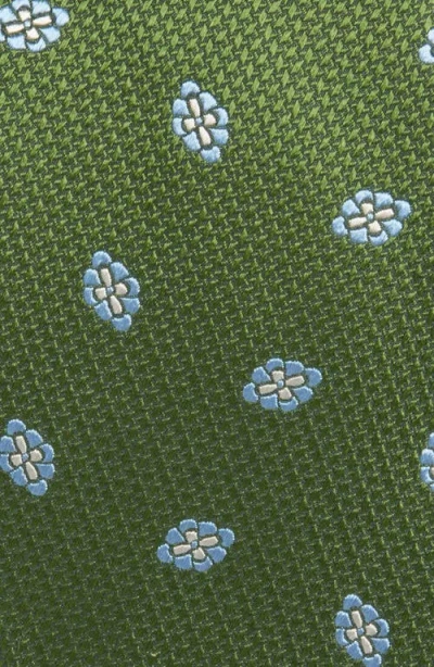 David Donahue Geometric Silk Tie