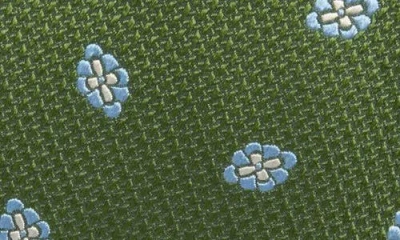 David Donahue Geometric Silk Tie