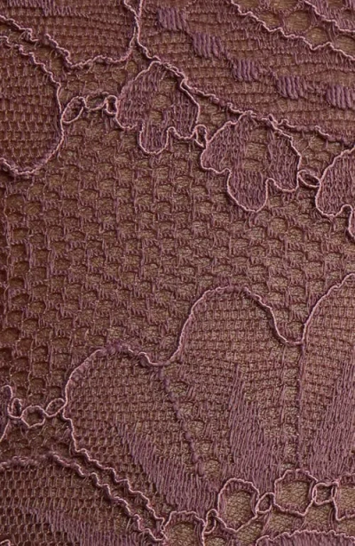 Simone Perele Embleme Lace Tanga Thong In Purple