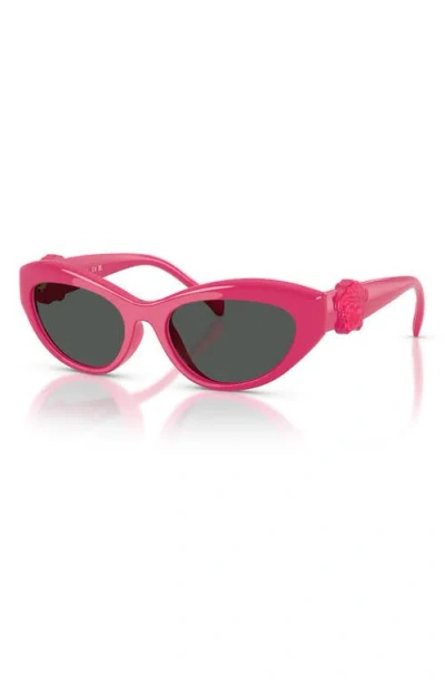 Versace 49mm Small Cat Eye Sunglasses In Pink