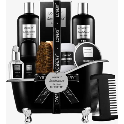 Lovery Deluxe Sandalwood Self Care Grooming Beard Kit