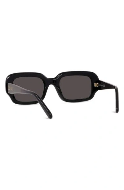 Loewe 51mm Rectangular Sunglasses In Black