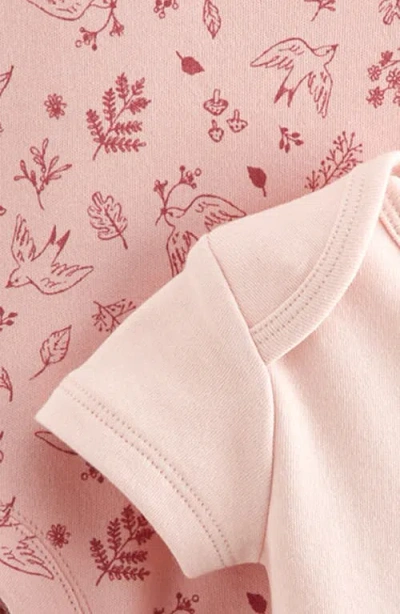 Nordstrom Assorted 3-pack Bodysuits In Pink