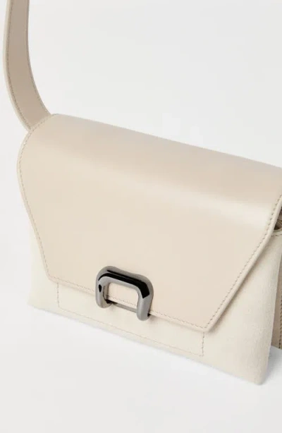Brunello Cucinelli Small Sartorial Leather Cross Body Bag