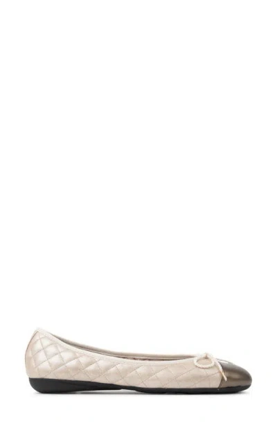 Paul Mayer Best Cap Toe Quilted Ballet Flat