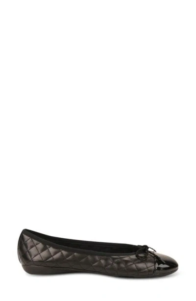 Paul Mayer Best Cap Toe Quilted Ballet Flat