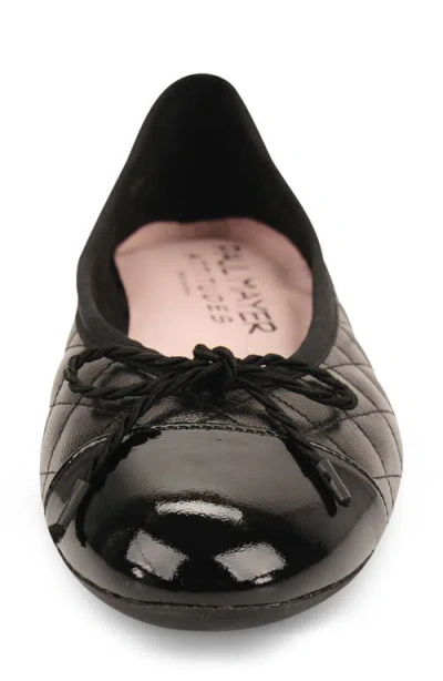 Paul Mayer Best Cap Toe Quilted Ballet Flat