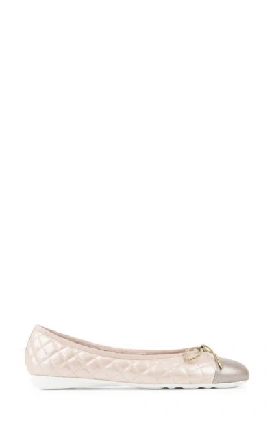 Paul Mayer Best Cap Toe Quilted Ballet Flat