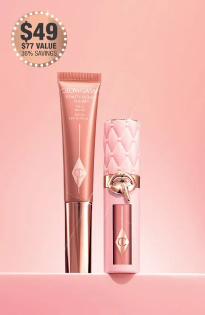 Charlotte Tilbury Pillow Talk Pinkgasm Lip & Cheek Set $77 Value