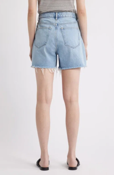 Frame The Dare High Waist Denim Cutoff Shorts In Reason