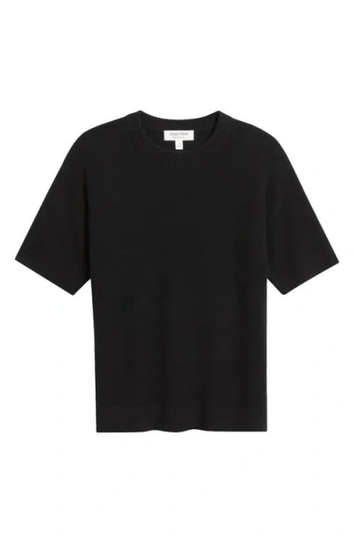 Nordstrom Short Sleeve Cashmere Sweater In Black