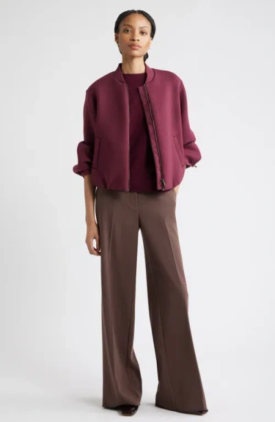 Nordstrom Relaxed Fit Pima Cotton Crewneck T-shirt In Burgundy