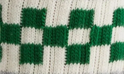 American Trench The Check Retro Stripe Crew Socks