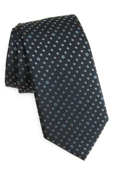Hugo Boss Boss Floral Silk Blend Jacquard Tie