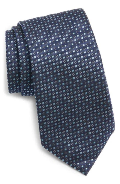 Hugo Boss Boss Floral Silk Blend Jacquard Tie