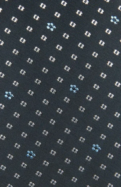 Hugo Boss Boss Floral Silk Blend Jacquard Tie