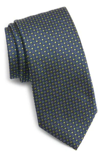Hugo Boss Boss Floral Silk Blend Jacquard Tie