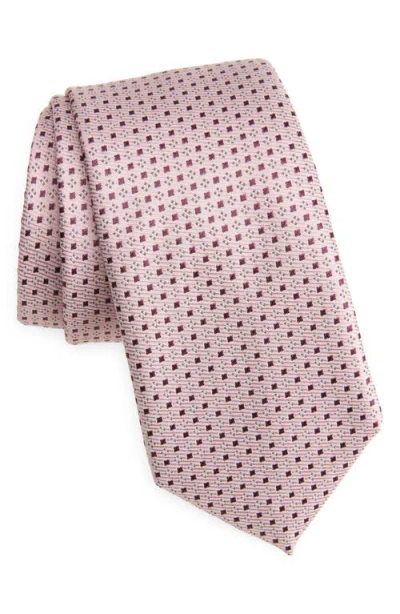 Hugo Boss Boss Floral Silk Blend Jacquard Tie