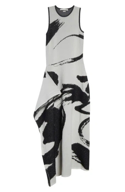 Jason Wu Collection Loop Fringe Jacquard Sleeveless Dress