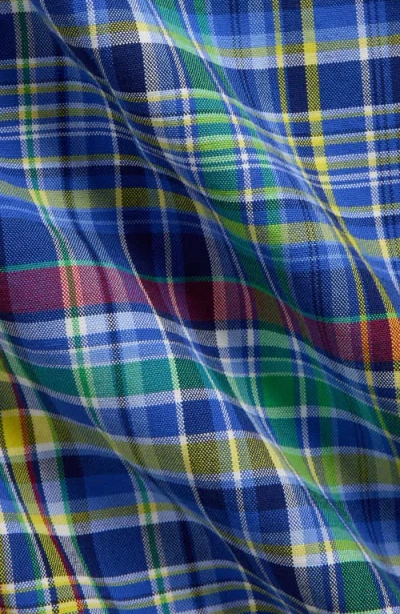 Polo Ralph Lauren Classic Fit Plaid Cotton Button-down Oxford Shirt