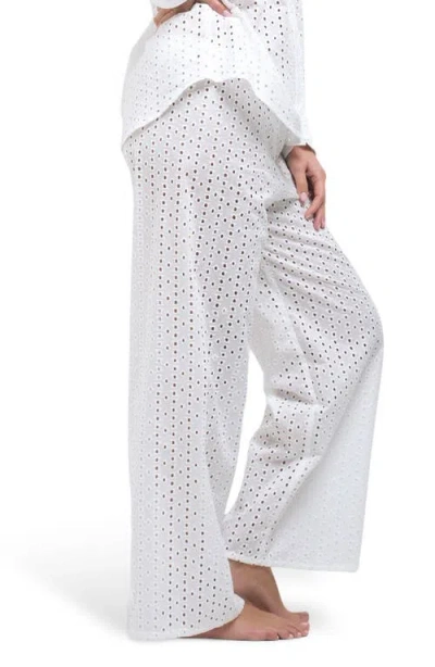 Andine Cavani Cannes Cotton Eyelet Pajama Pants