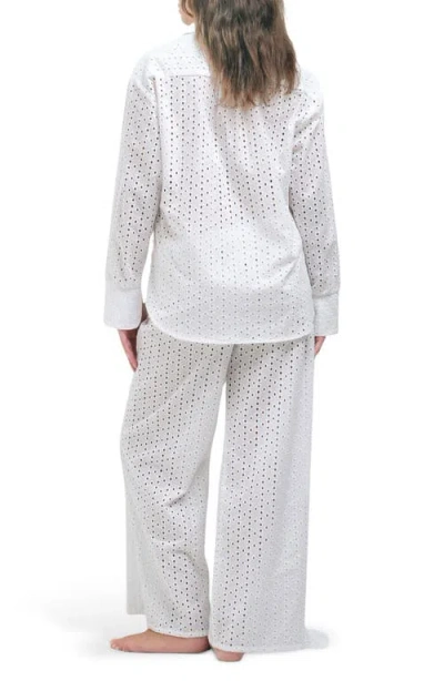 Andine Cavani Cannes Cotton Eyelet Pajama Pants