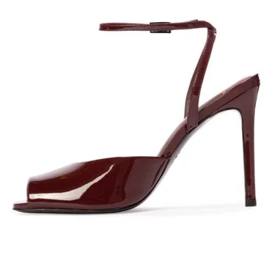 Black Suede Studio Wren 100 Sandal
