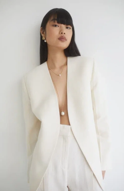 Nadri Farrah Xl Faux Pearl Pendant Necklace