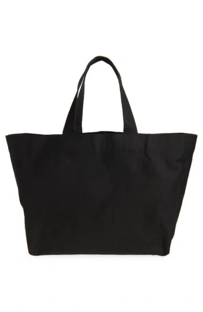 Rick Owens Star Embroidered Canvas Beach Tote