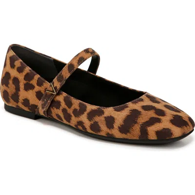 Vionic Alameda Mary Jane Flat In Brown