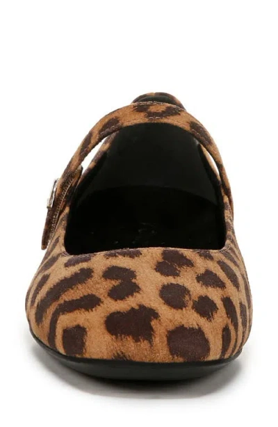 Vionic Alameda Mary Jane Flat In Brown