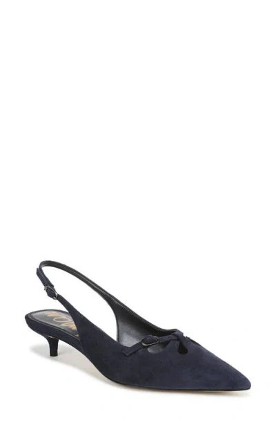 Sam Edelman Fauna Kitten Heel Slingback Pump