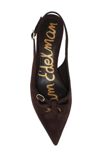 Sam Edelman Fauna Kitten Heel Slingback Pump