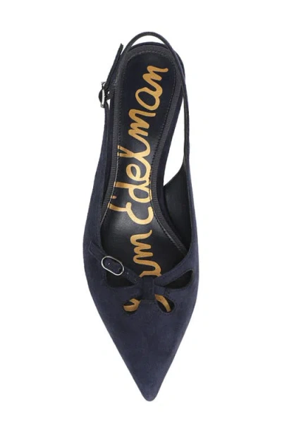 Sam Edelman Fauna Kitten Heel Slingback Pump