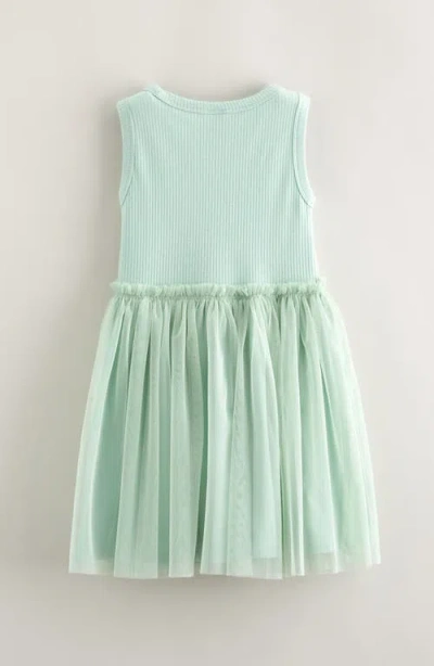 Tucker + Tate Kid's Mixed Media Tutu Dress In Green