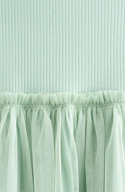 Tucker + Tate Kid's Mixed Media Tutu Dress In Green