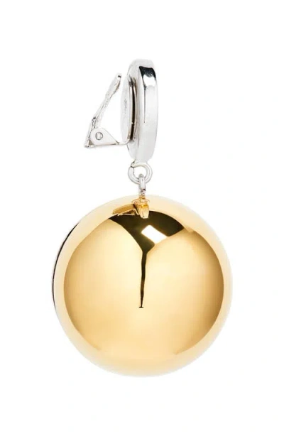 Rabanne Two-tone Ball Clip-on Earrings