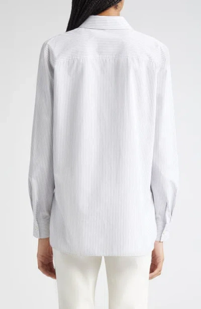 Lafayette 148 New York Ruxton Blouse In White