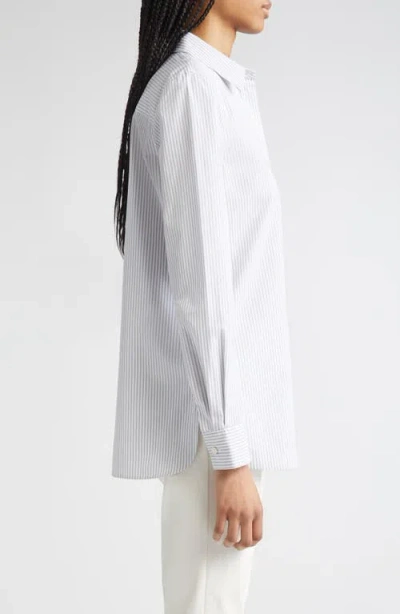 Lafayette 148 New York Ruxton Blouse In White