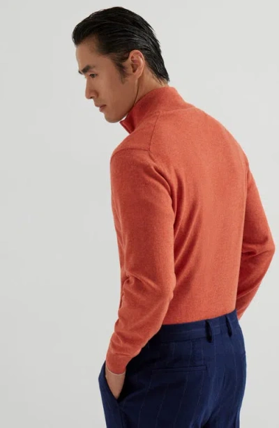 Brunello Cucinelli Cashmere Sweater With Half Zip