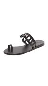 ANCIENT GREEK SANDALS VENUS TOE RING SLIDES