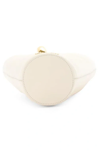 Jacquemus Womens Light Ivory Le Petit Bambola Small Leather Top-handle Bag In Neutral