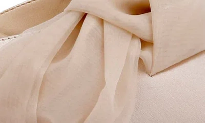 Jewel Badgley Mischka Women's Favor Evening Knot Pumps In Neutral