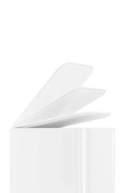 Simplehuman 5l Slim Step Trash Can In White
