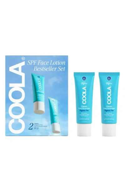 Coola ® Suncare Fragrance Free Classic Face Organic Sunscreen Lotion Spf 50 Duo $64 Value