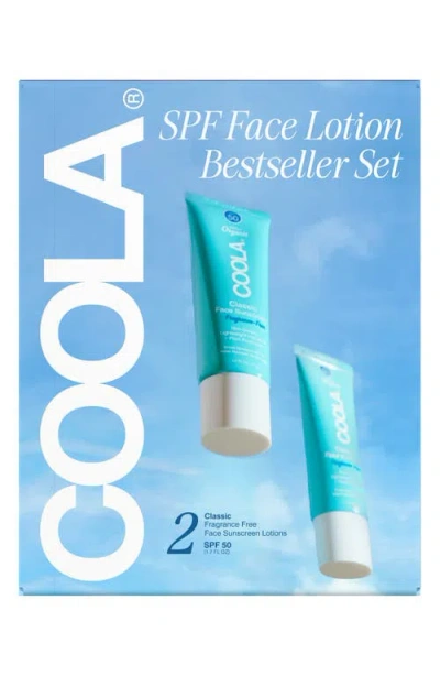 Coola ® Suncare Fragrance Free Classic Face Organic Sunscreen Lotion Spf 50 Duo $64 Value